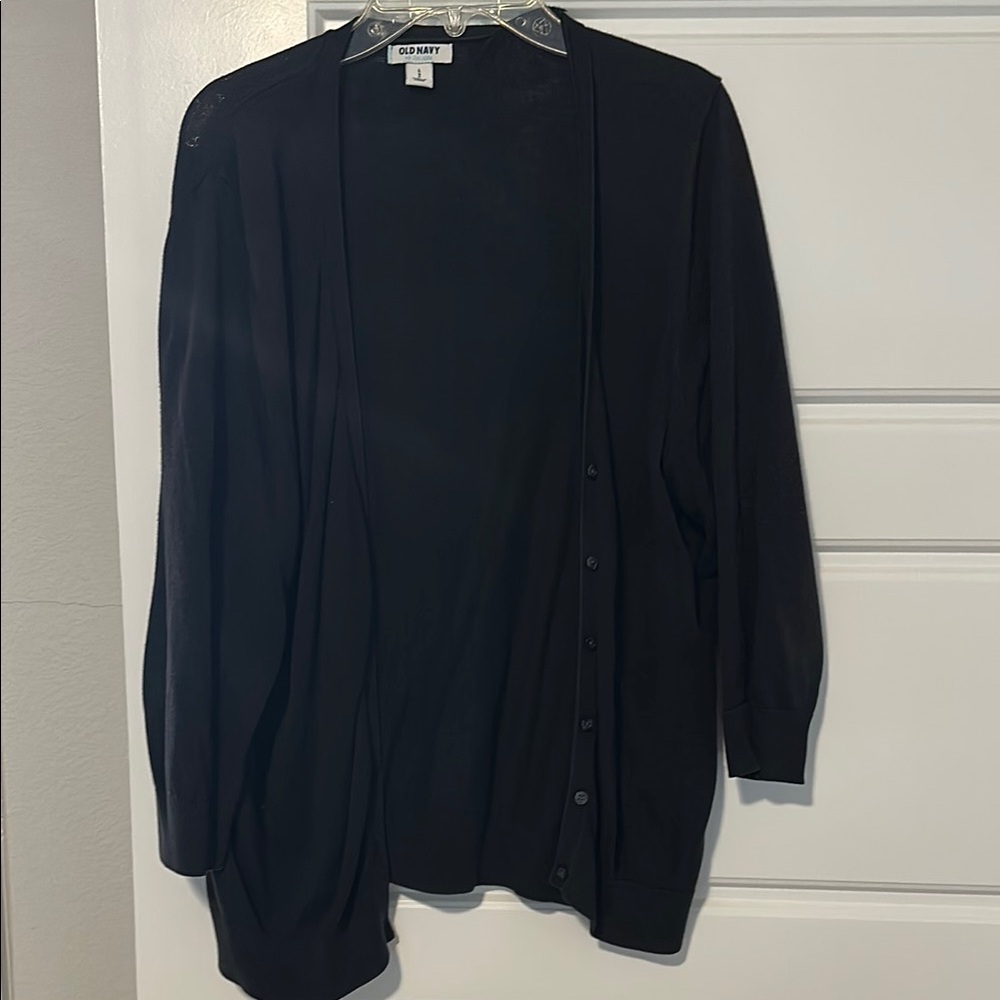 Elegant Black Cardigan